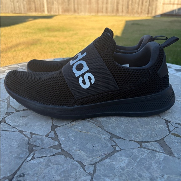 adidas Men's Black Slip-On Sneakers - Picture 6 of 6